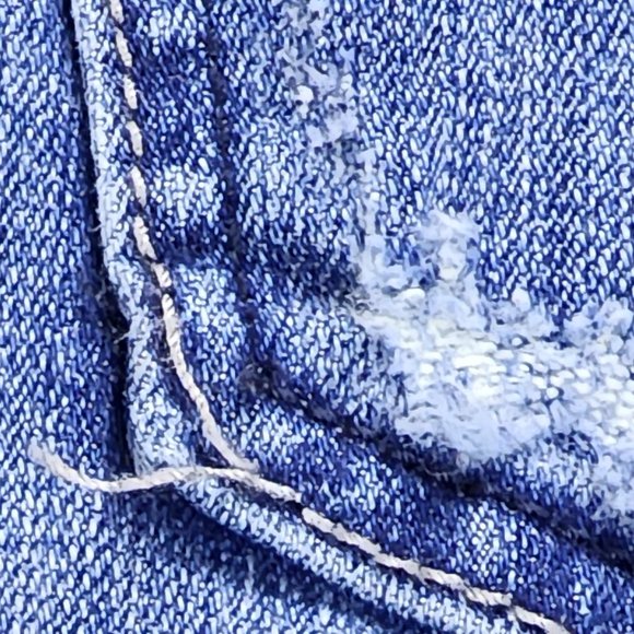 Super Too Low Levis 524 Low Rise Skinny Jeans size 11M - Picture 13 of 14